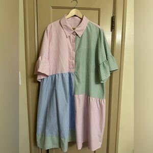 Colorblock dress